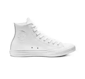 Converse - Chuck Taylor All Star Mono Leather High Top White 1T406