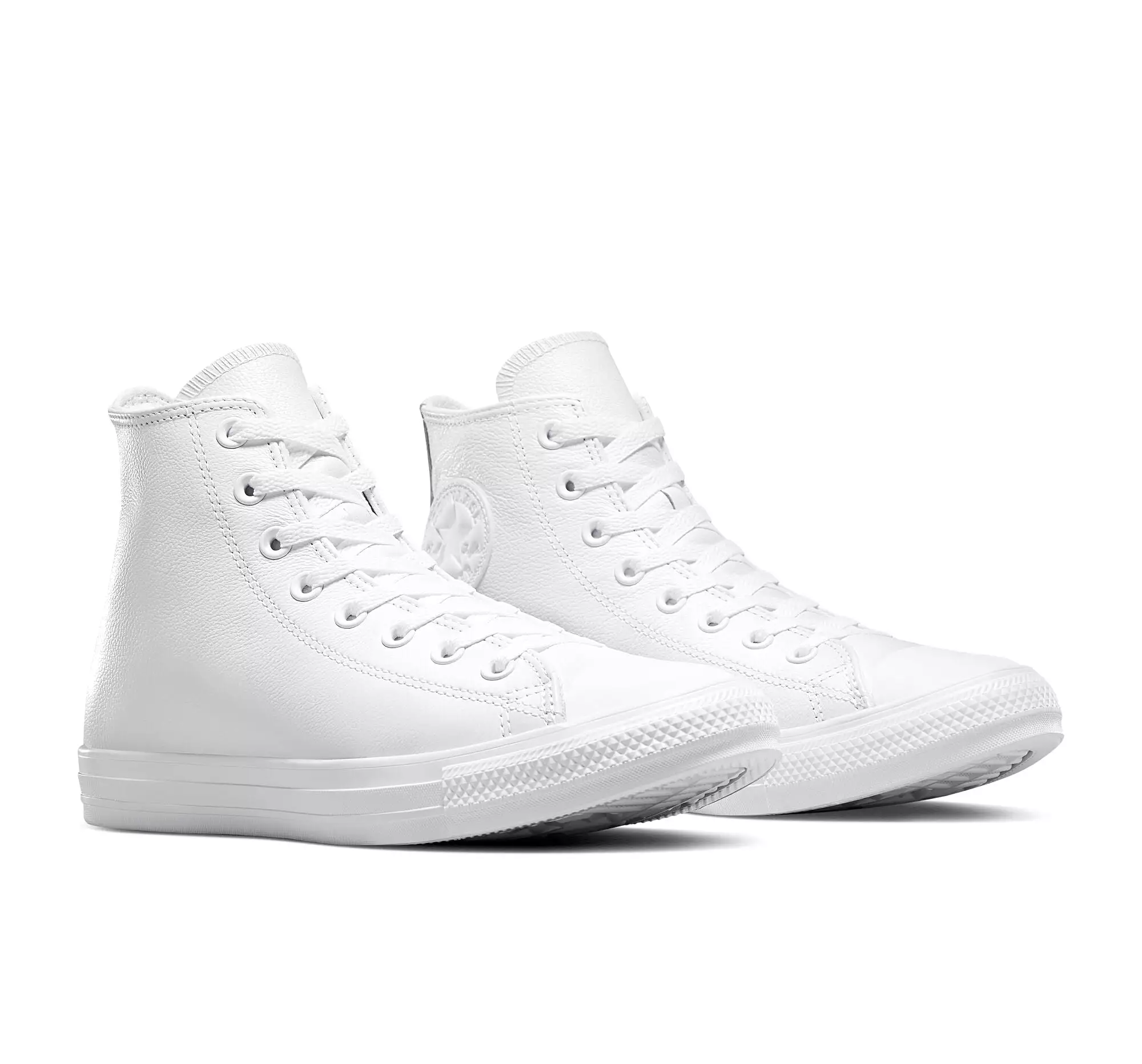 Converse - Chuck Taylor All Star Mono Leather High Top White 1T406