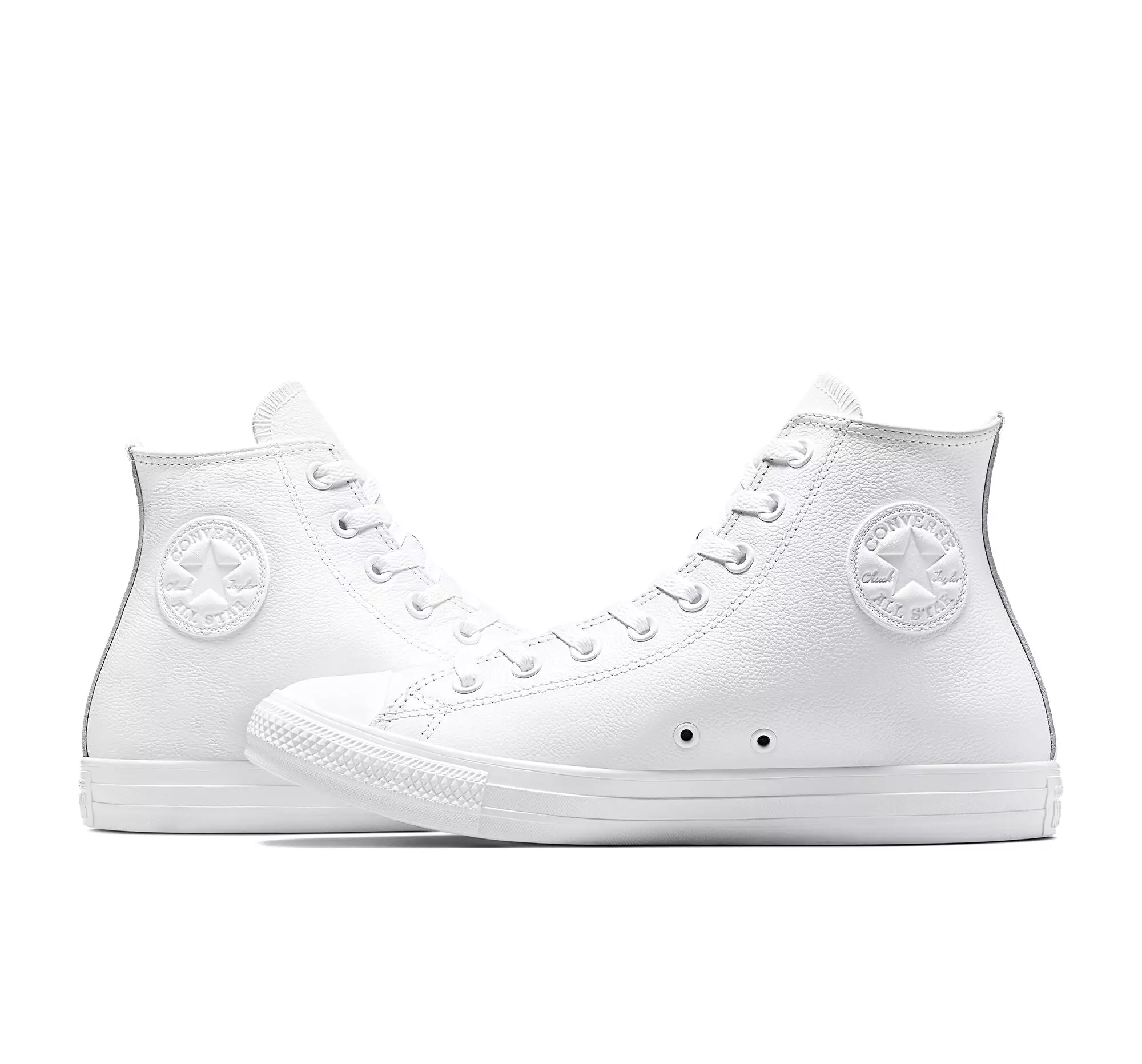 Converse - Chuck Taylor All Star Mono Leather High Top White 1T406