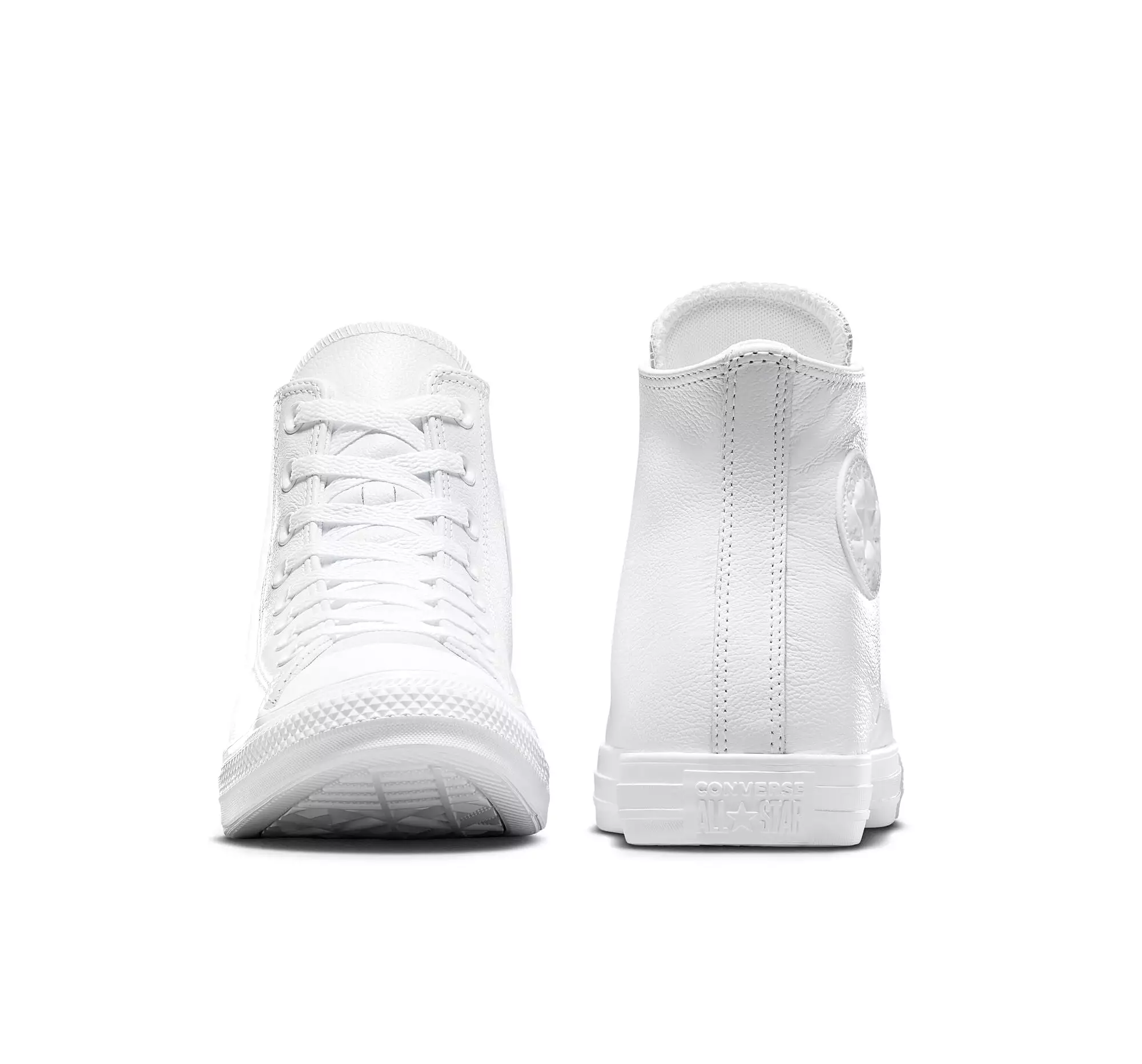 Converse - Chuck Taylor All Star Mono Leather High Top White 1T406