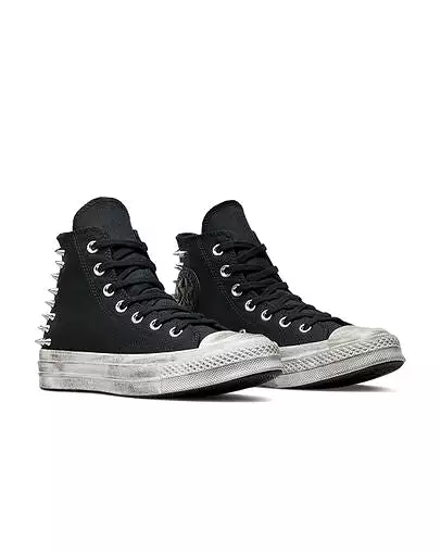 Converse - Women's Chuck 70 Studded Black/White/Black A07207C