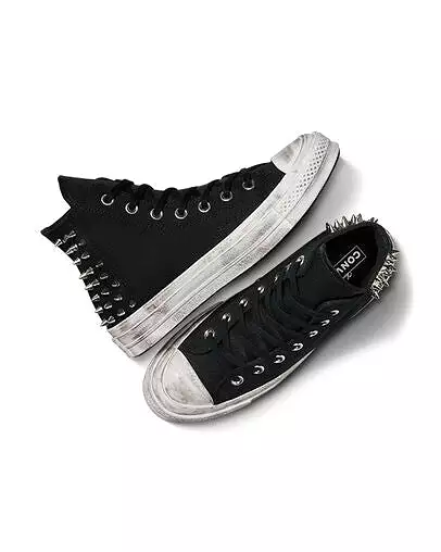 Converse - Women's Chuck 70 Studded Black/White/Black A07207C