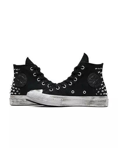 Converse - Women's Chuck 70 Studded Black/White/Black A07207C