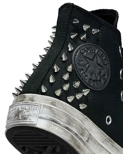 Converse - Women's Chuck 70 Studded Black/White/Black A07207C