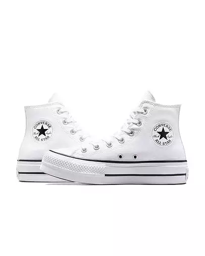 Converse - Women's Chuck Taylor All Star Lift High Top White Platform