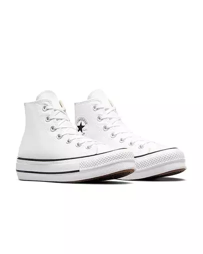 Converse - Women's Chuck Taylor All Star Lift High Top White Platform