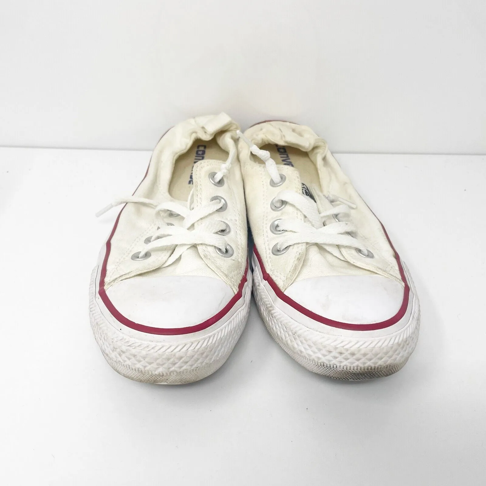 Converse Womens CTAS Shoreline Ox 537084F White Casual Shoes Sneakers Size 8