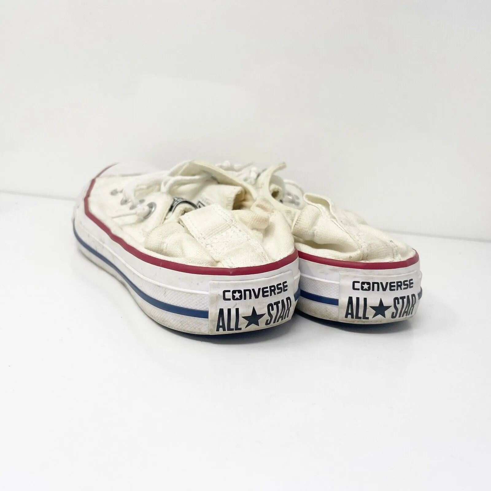 Converse Womens CTAS Shoreline Ox 537084F White Casual Shoes Sneakers Size 8