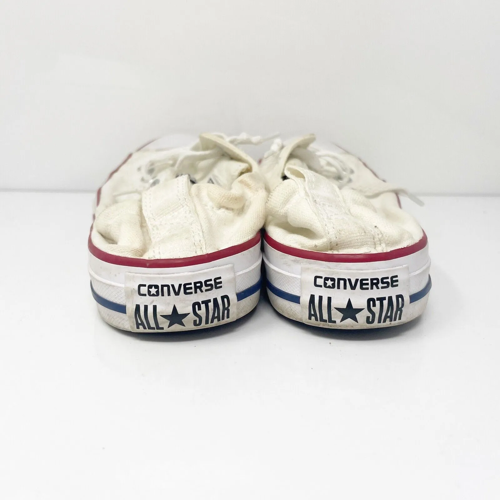 Converse Womens CTAS Shoreline Ox 537084F White Casual Shoes Sneakers Size 8