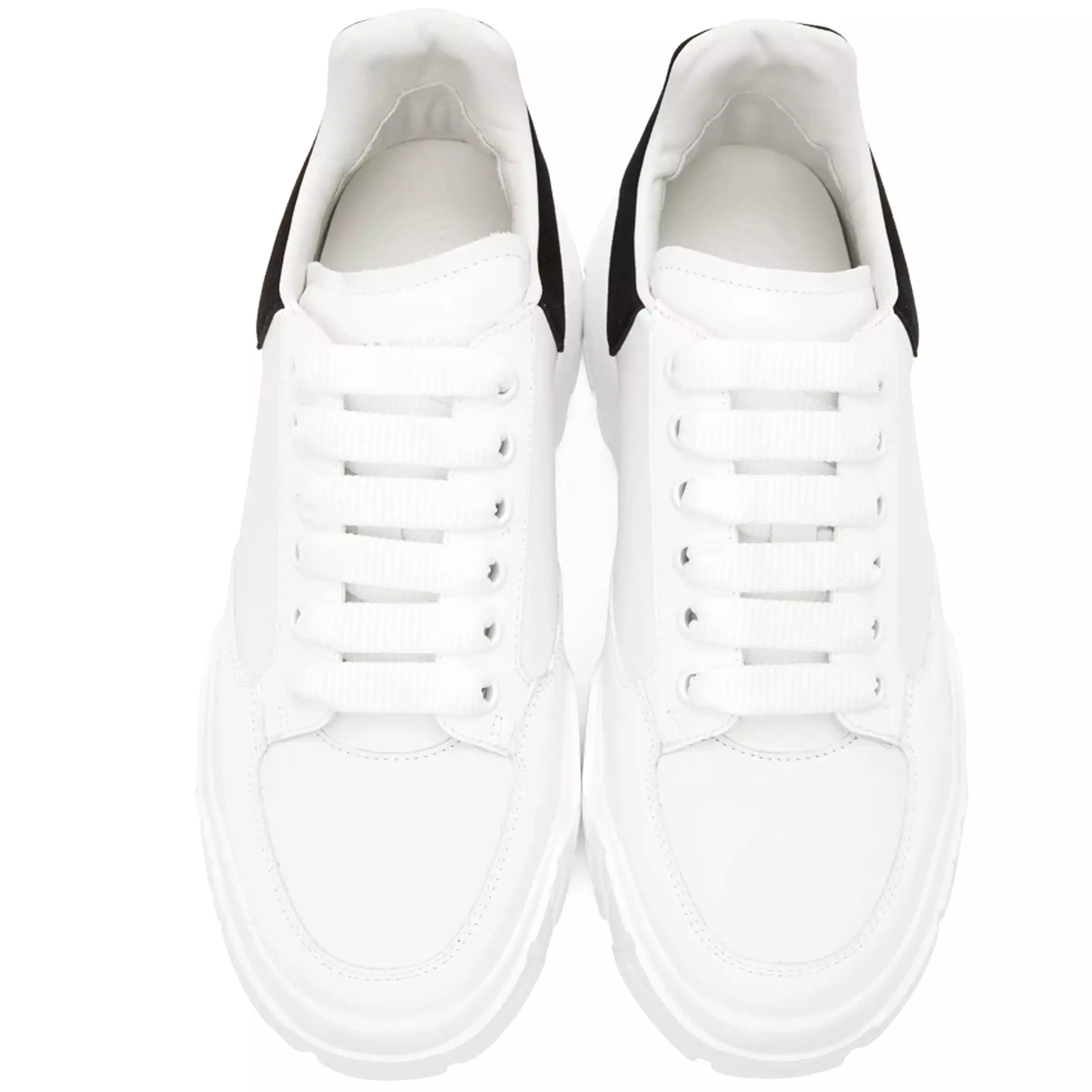 Court Trainer Sneaker (W) , White/ Black Tab