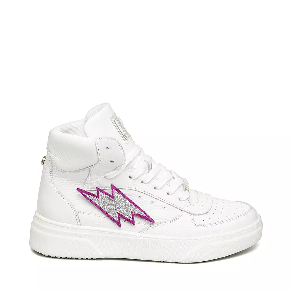 Disco Sneaker WHITE LEATHER