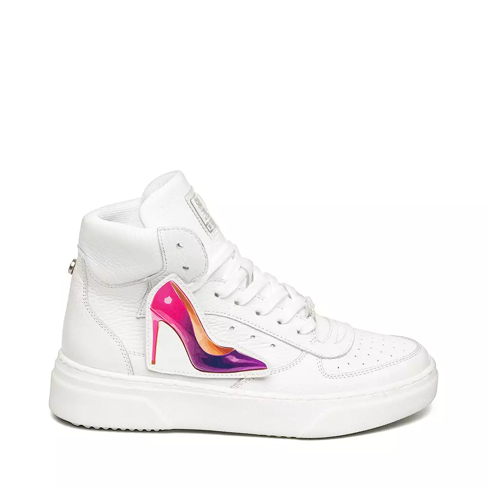 Disco Sneaker WHITE LEATHER