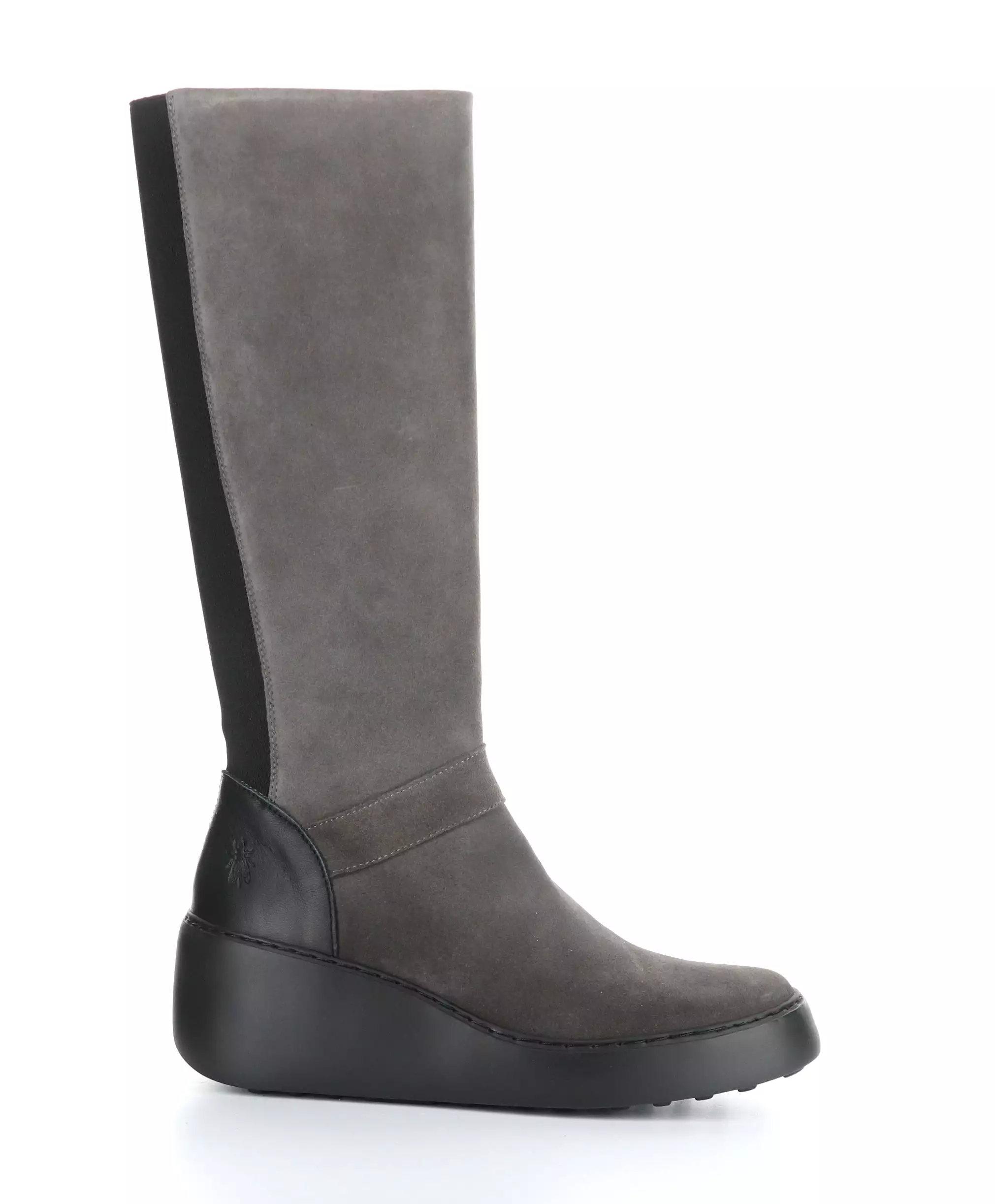 DOVA598FLY 001 ANTHRACITE/BLACK Elasticated Boots