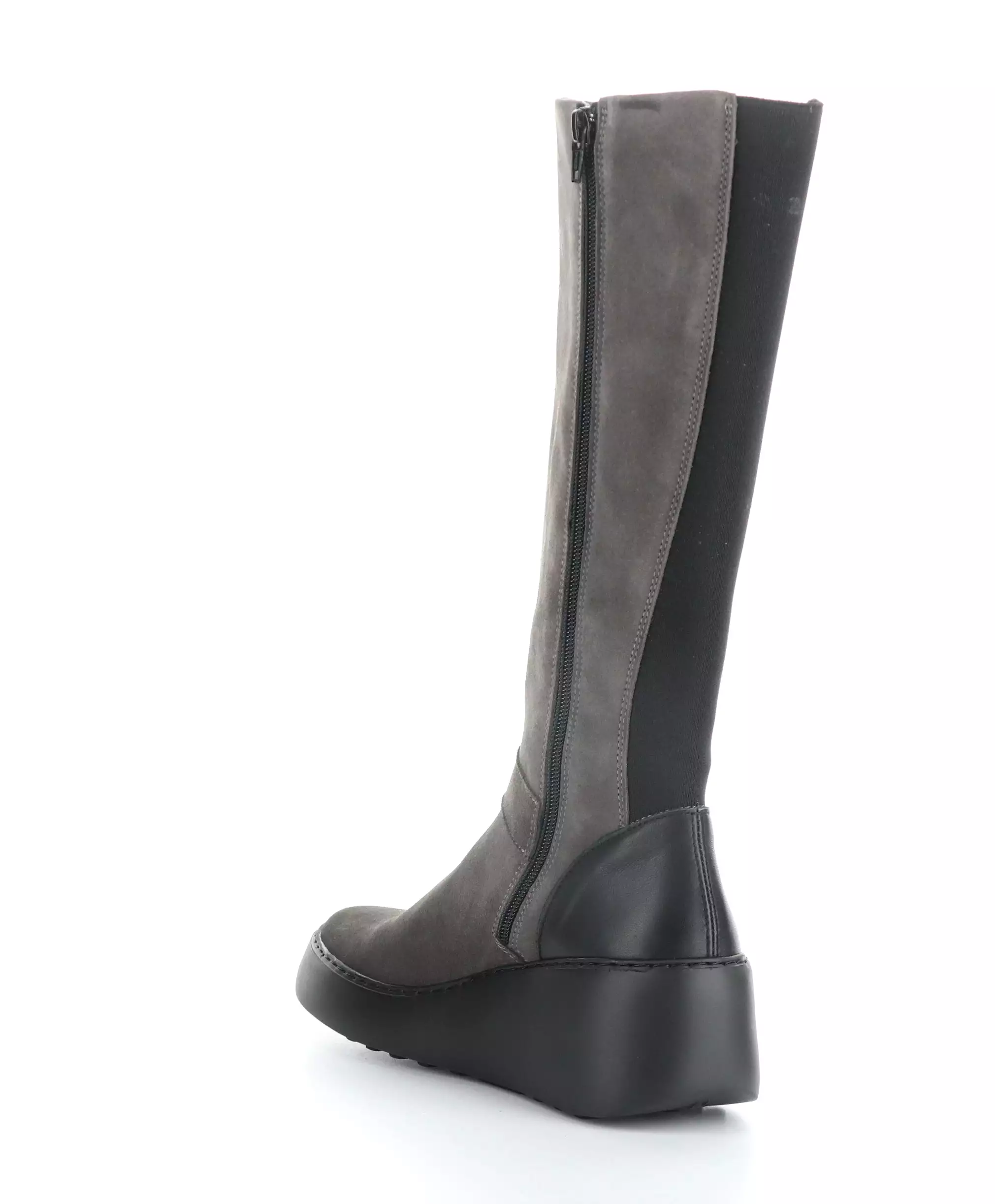 DOVA598FLY 001 ANTHRACITE/BLACK Elasticated Boots