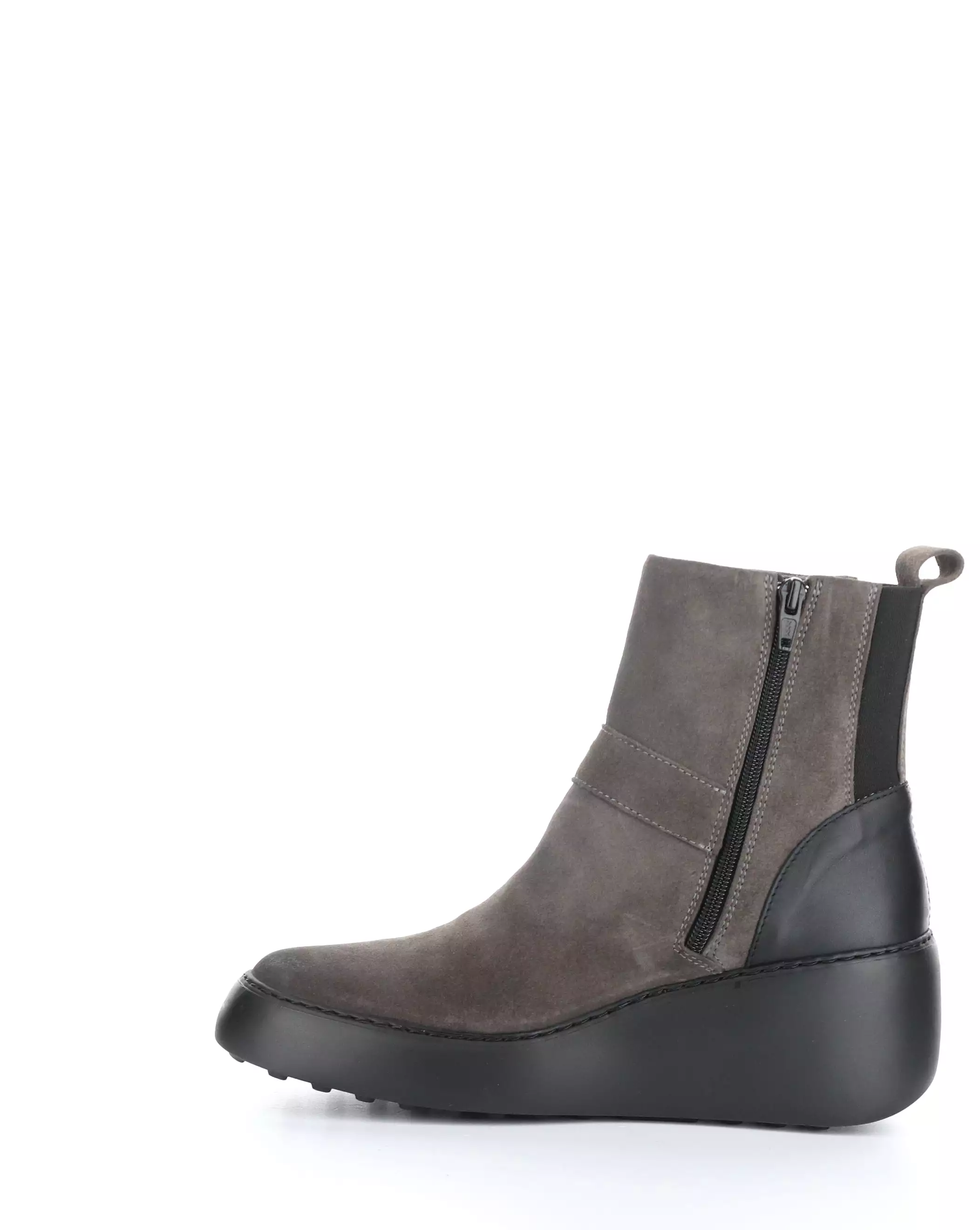 DOXE604FLY 001 ANTHRACITE/BLACK Elasticated Boots