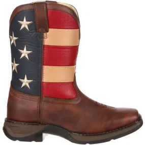 Durango Lil Durango Patriotic Flag 8in Kids Western Boots