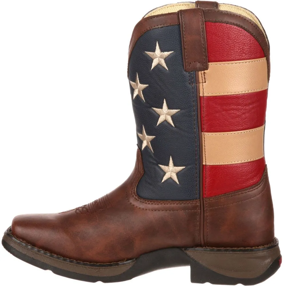 Durango Lil Durango Patriotic Flag 8in Kids Western Boots