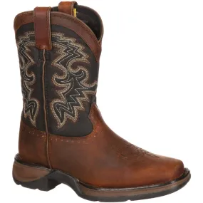 Durango Lil Durango Tan Black Toddler Western Boot