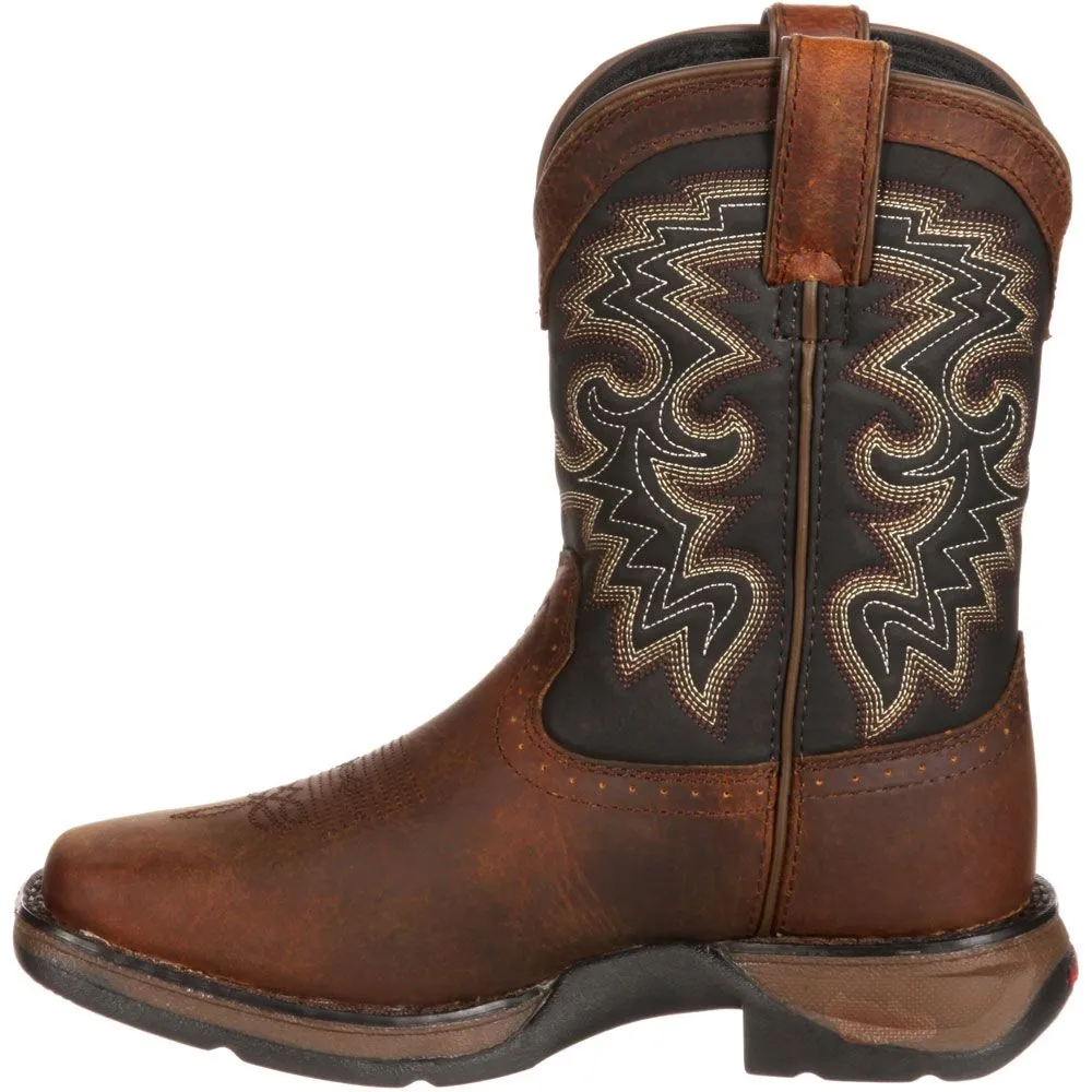 Durango Lil Durango Tan Black Toddler Western Boot