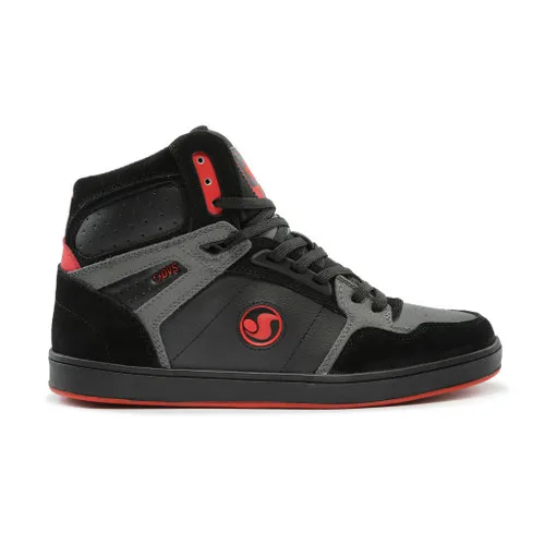 DVS Shoes Honcho Black/Charcoal/Red