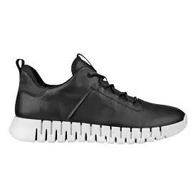 Ecco Men's Gruuv Black Leather