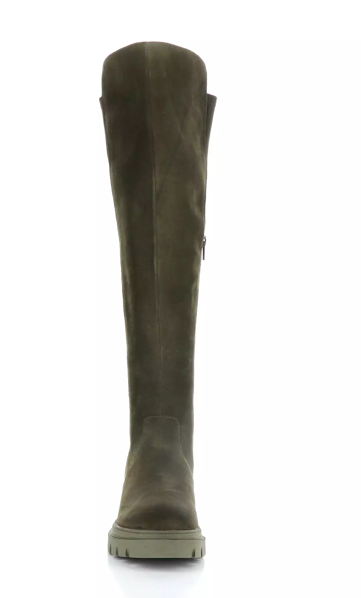 FIFTH OLIVE/KHAKI Elasticated Boots