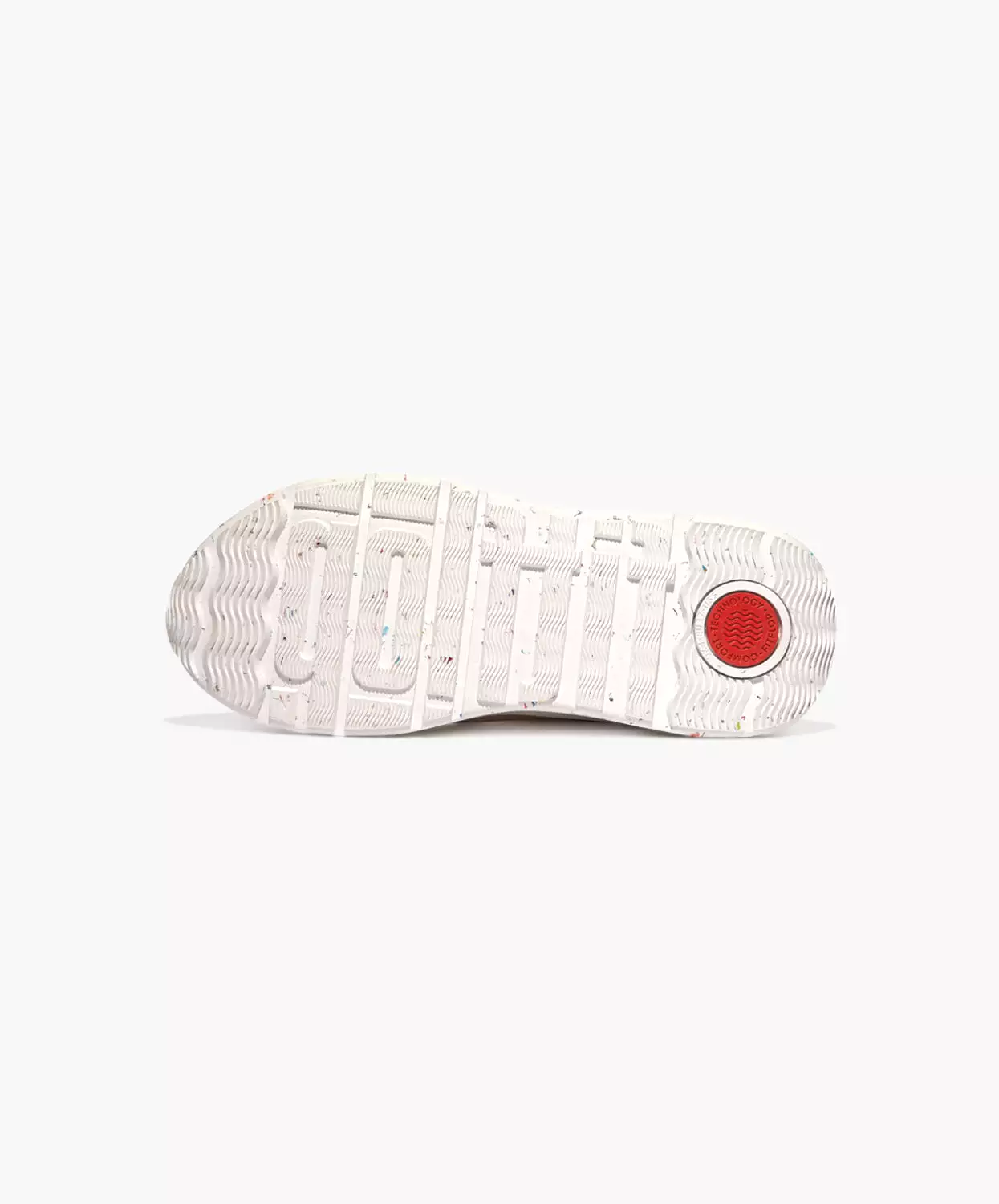 FitFlop F-mode e01 Limited Edition Urban White Flatform Sneakers