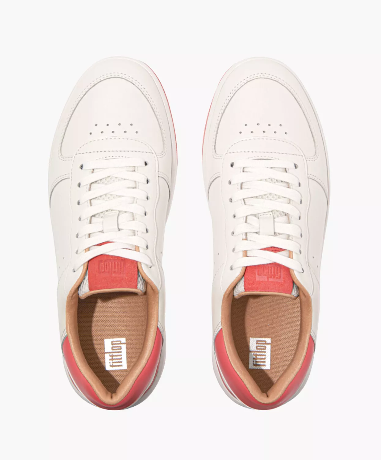 FitFlop Rally Evo Leather Sneaker White