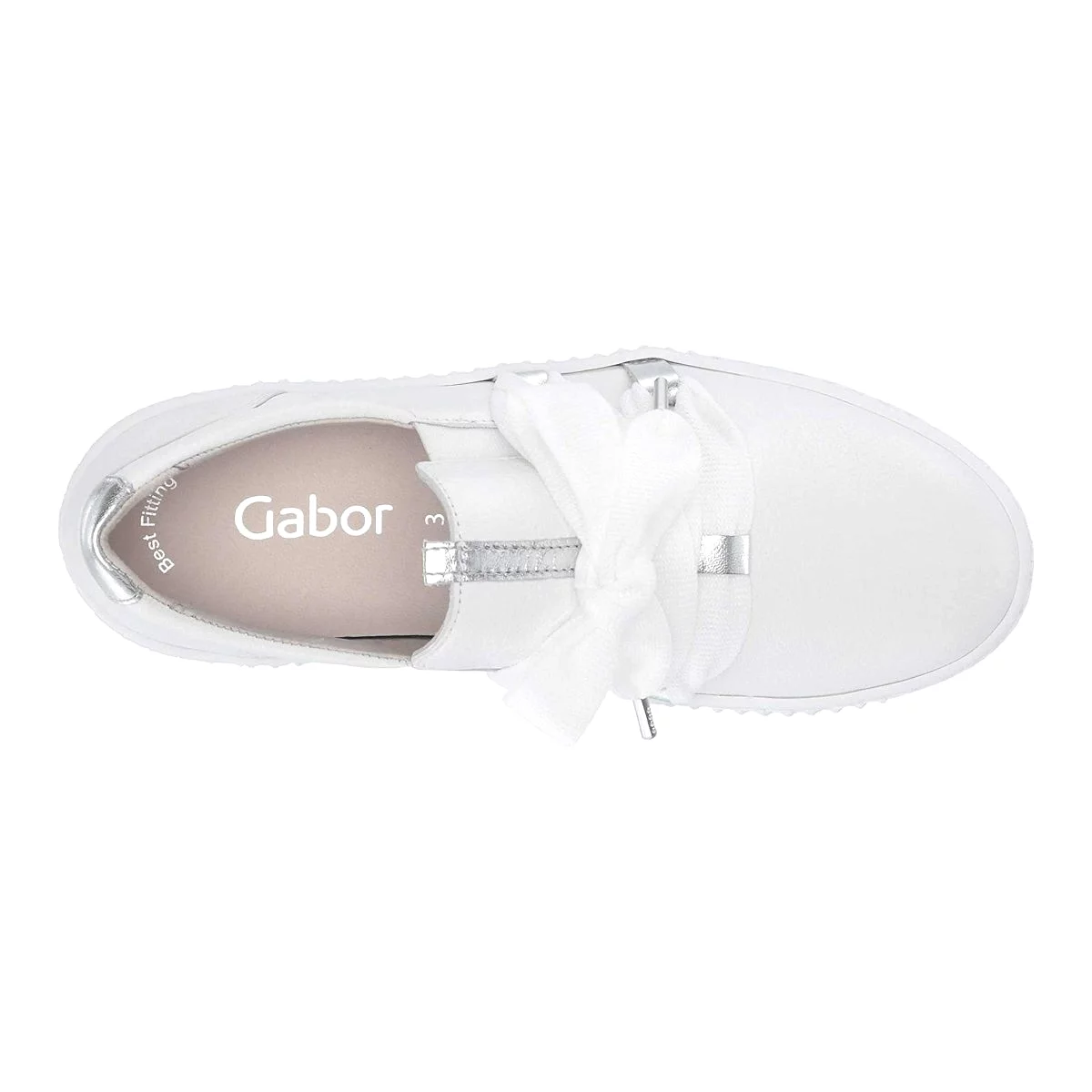 Gabor Women's 83.333.21 White Leather