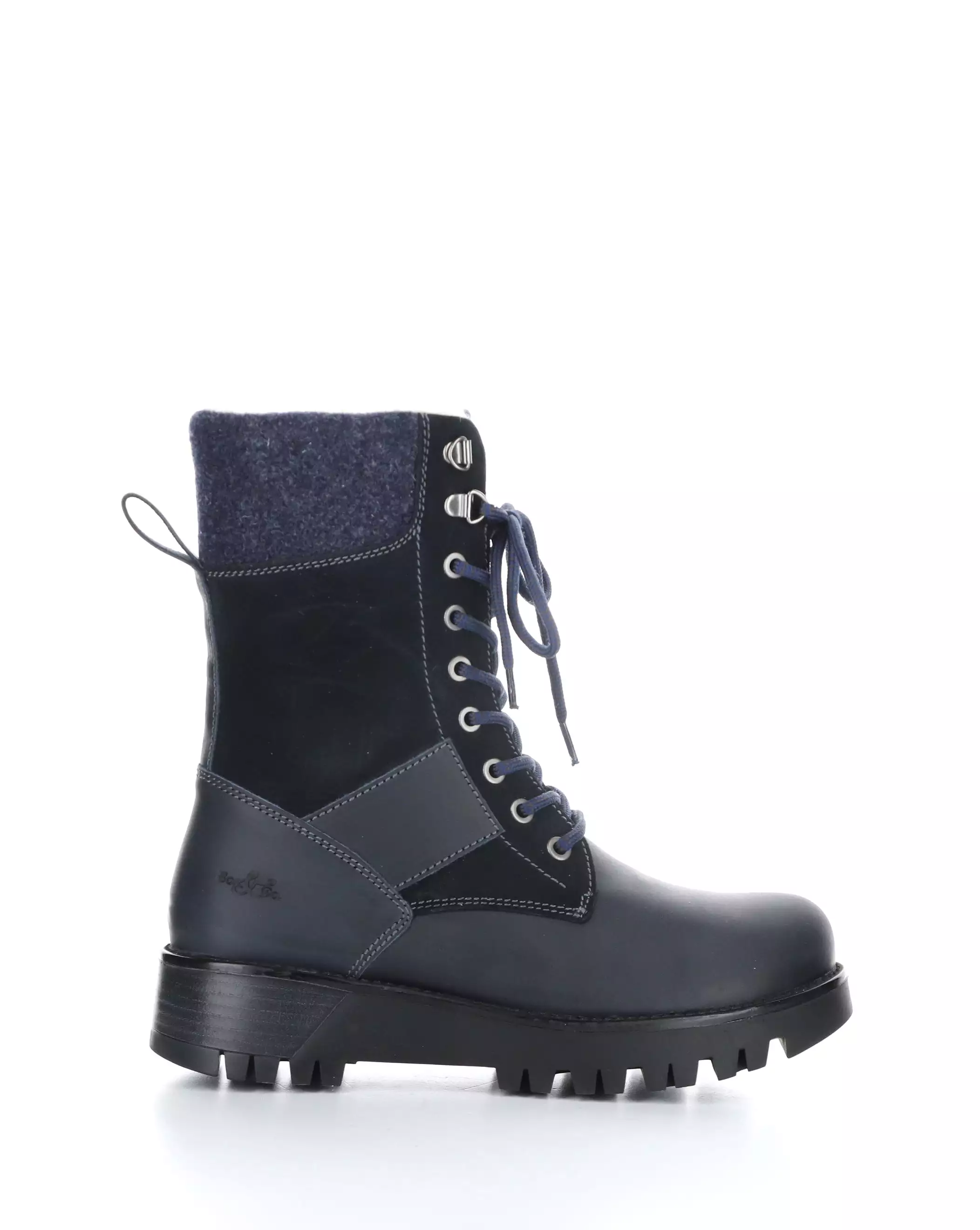 GENUS PRIMA NAVY Round Toe Boots