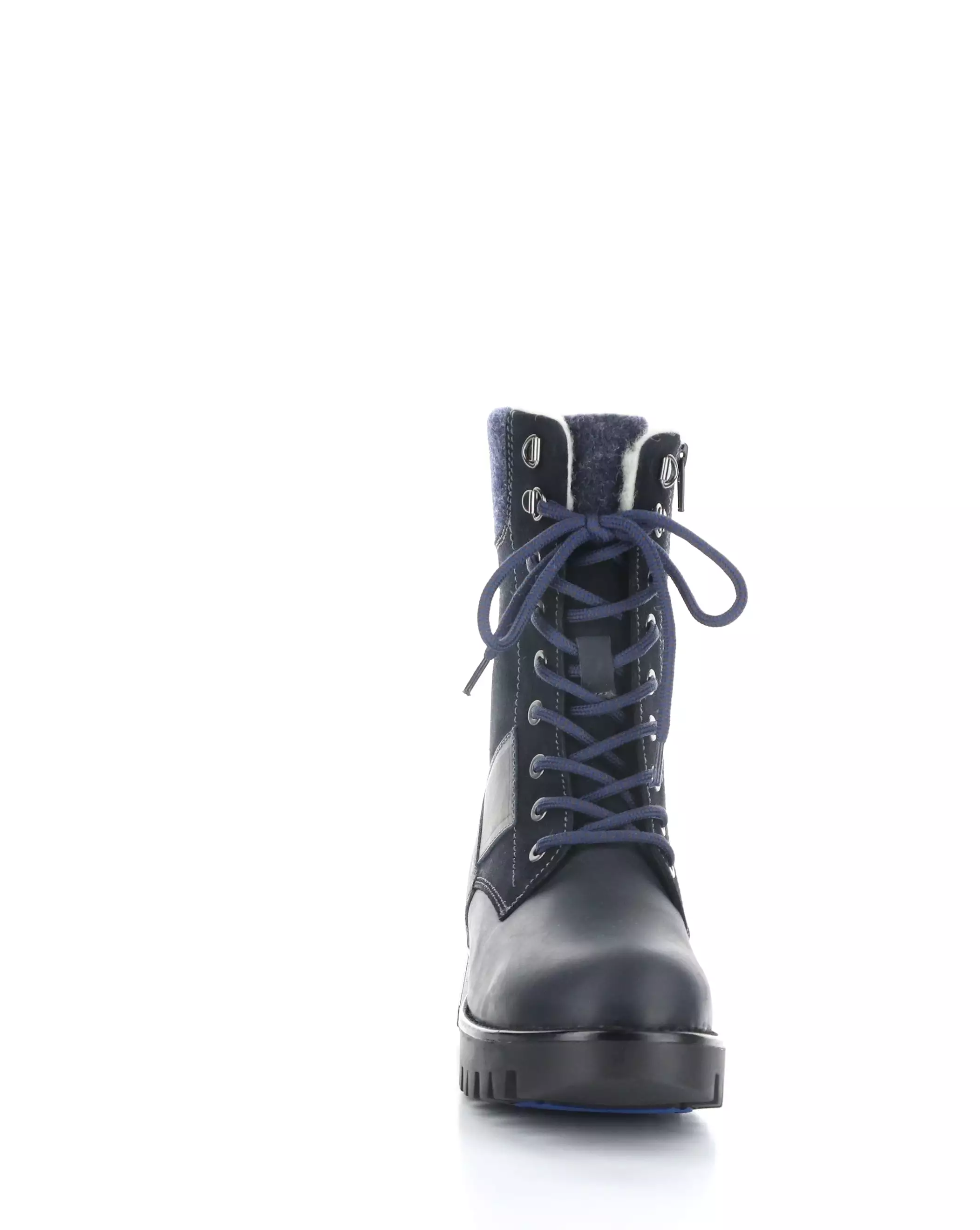 GENUS PRIMA NAVY Round Toe Boots