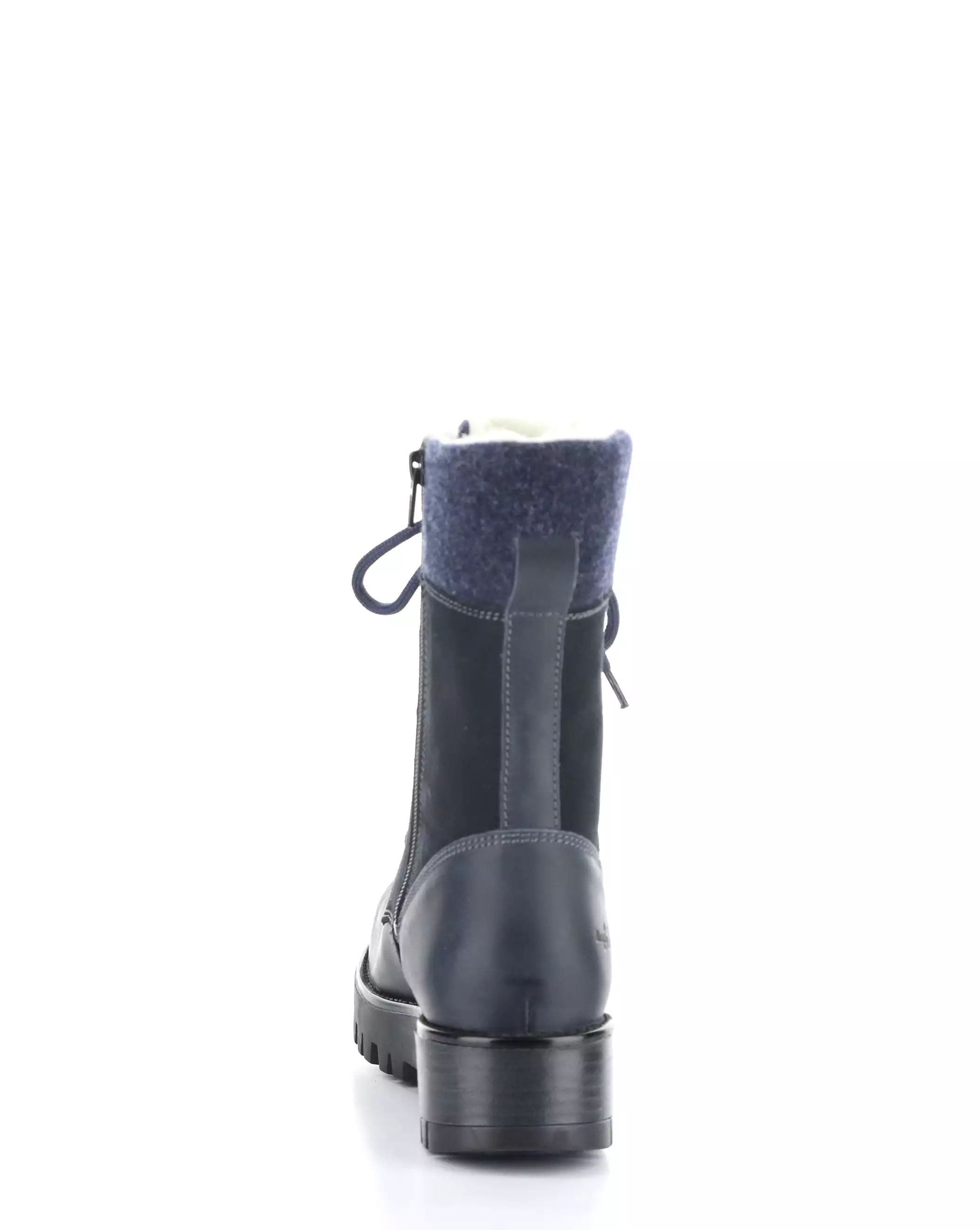 GENUS PRIMA NAVY Round Toe Boots