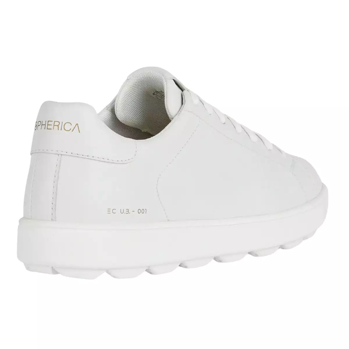 Geox Men's Spherica Ecub-1 White Leather