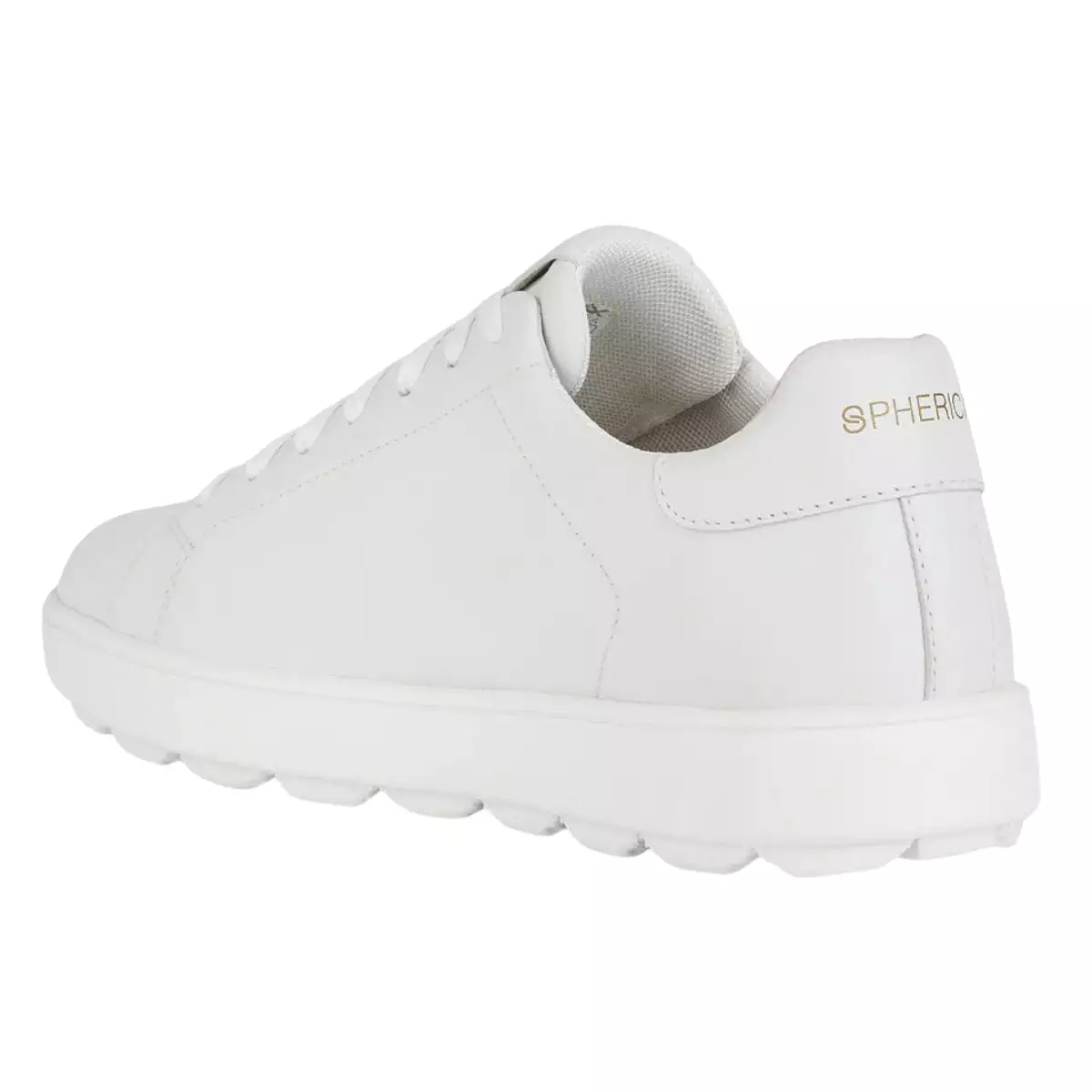 Geox Men's Spherica Ecub-1 White Leather