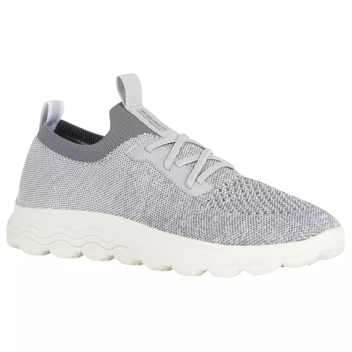 Geox Men's Spherica Knit Grey/Lt Grey