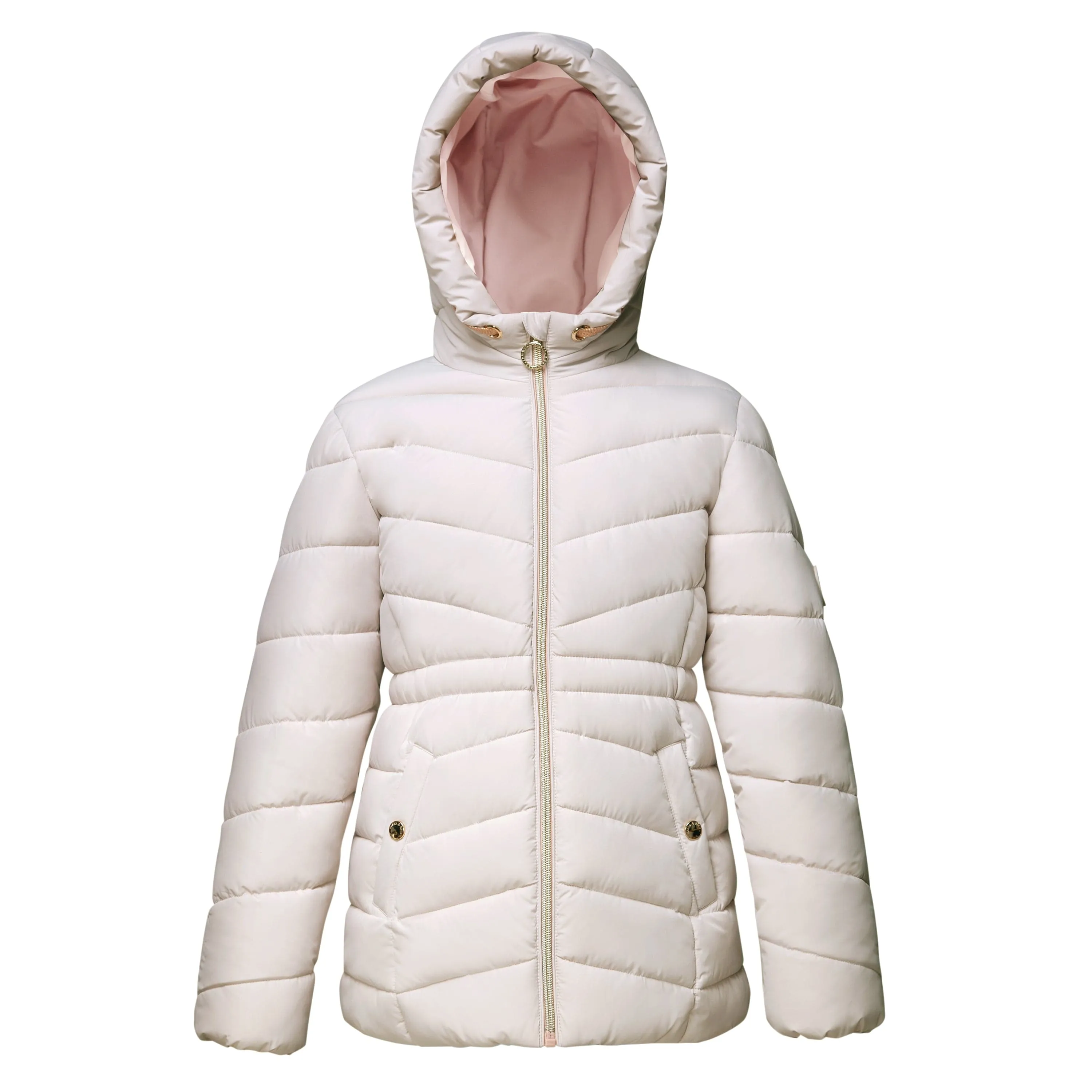 Girls' Jacket Lightweight Long Puffer Jacket