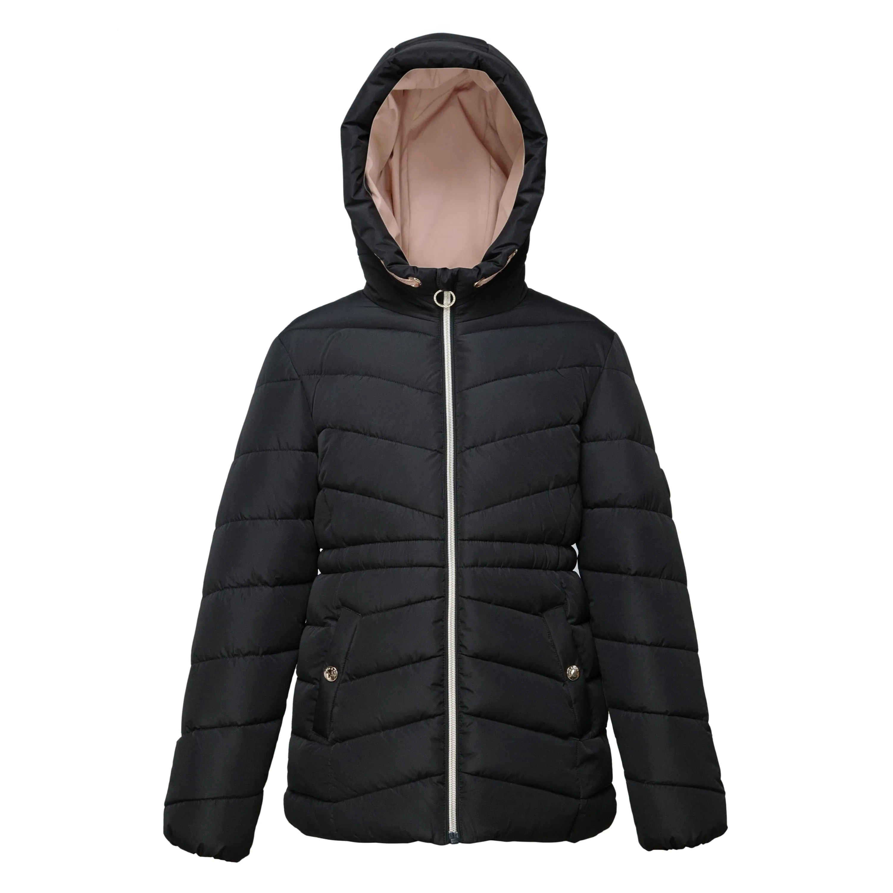 Girls' Jacket Lightweight Long Puffer Jacket