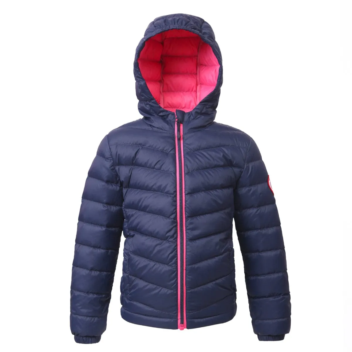 Girls' Ultra Light Packable Down Puffer Jacket