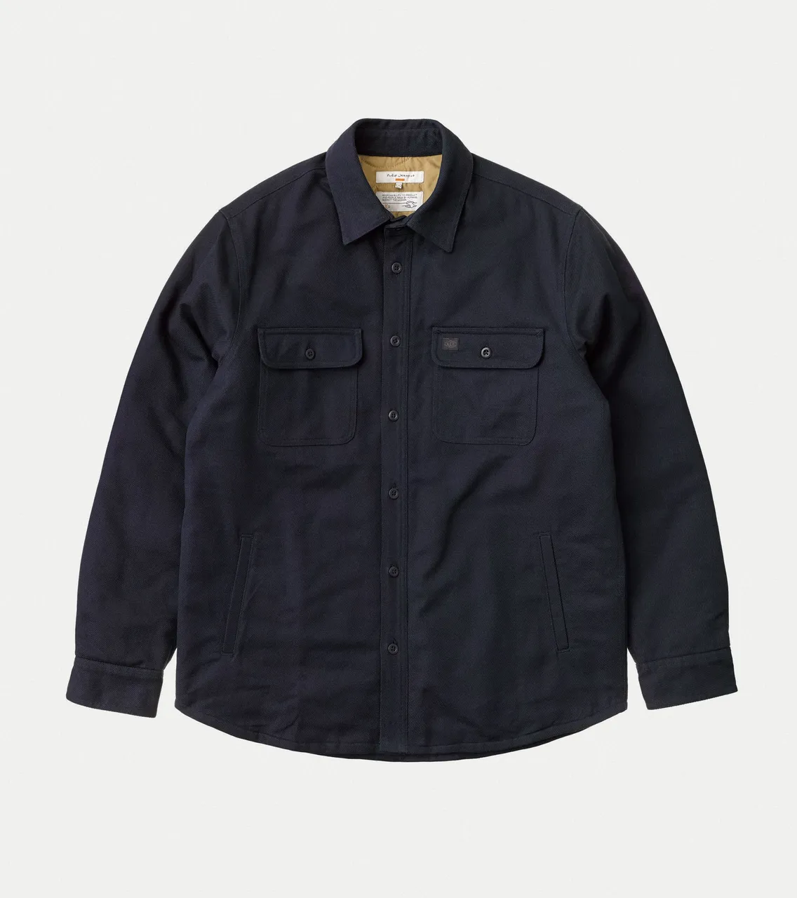 Glenn, Padded shirt, Navy