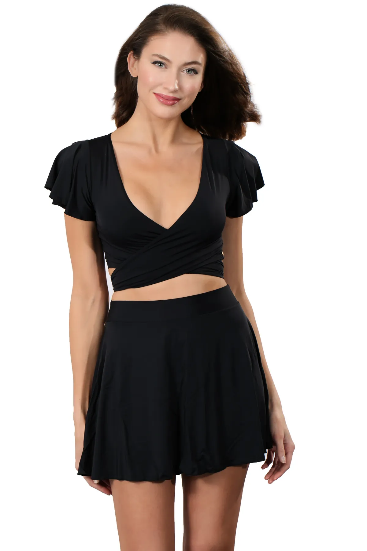 GRACE BLACK Beachwear Skirt