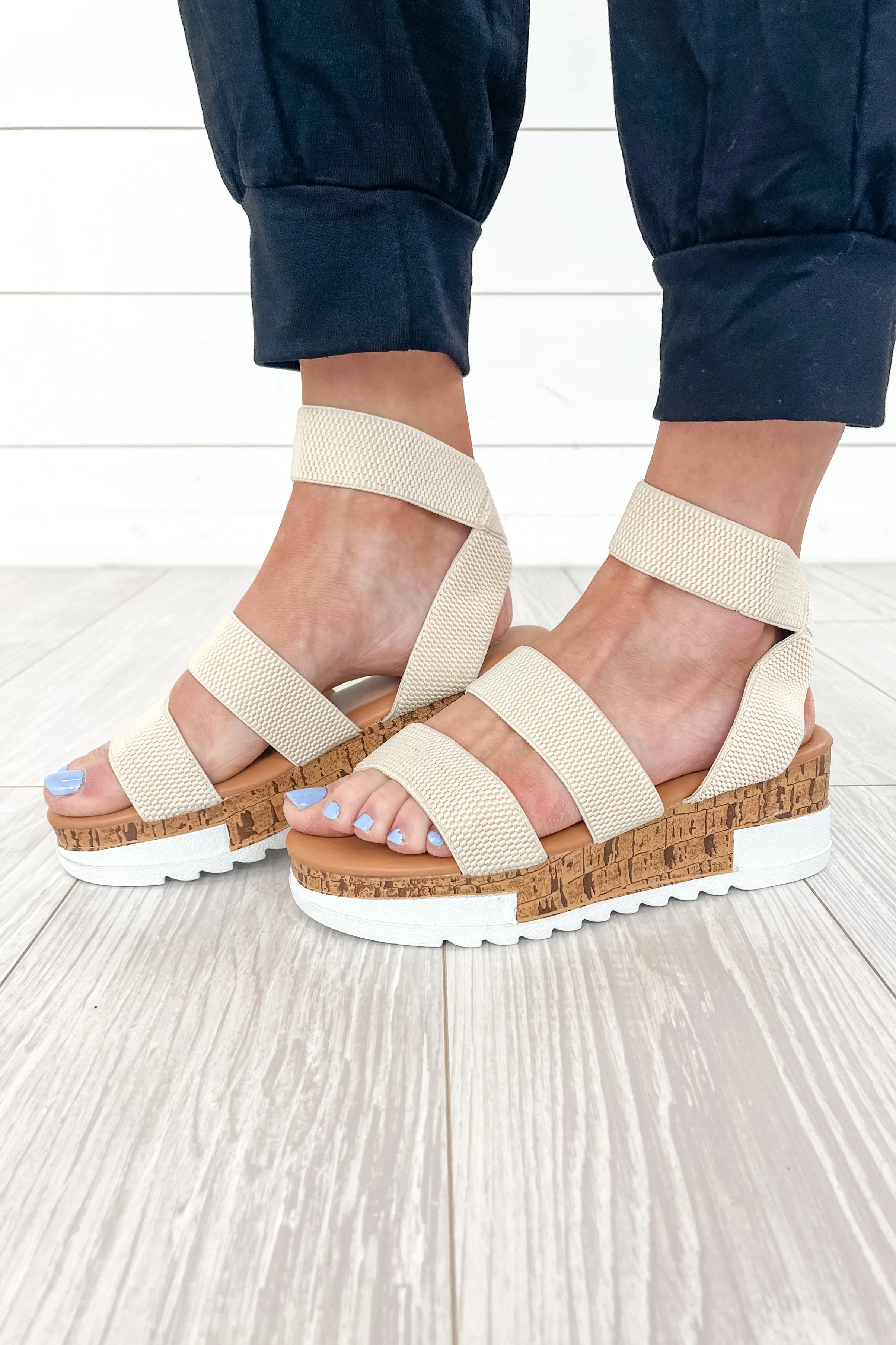 Hanna Strappy Sandal - 2 Colors