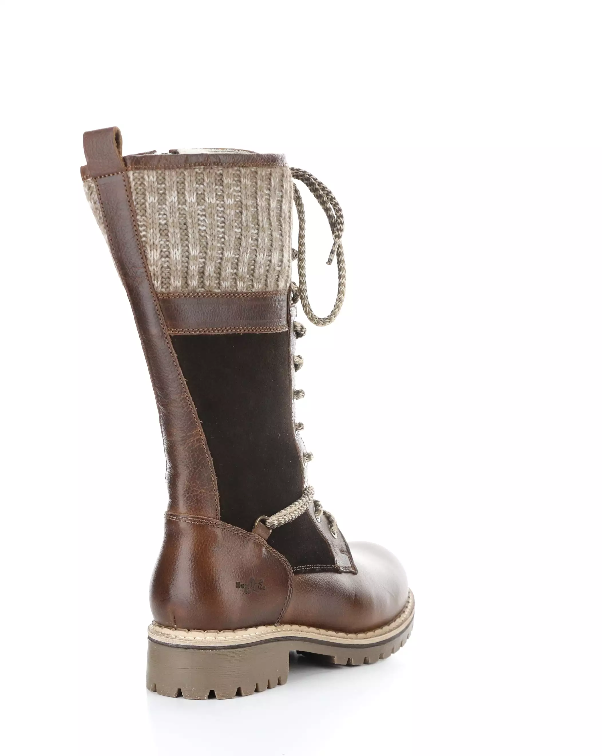 HAVEN BRANDY/COFFEE/TAUPE Round Toe Boots