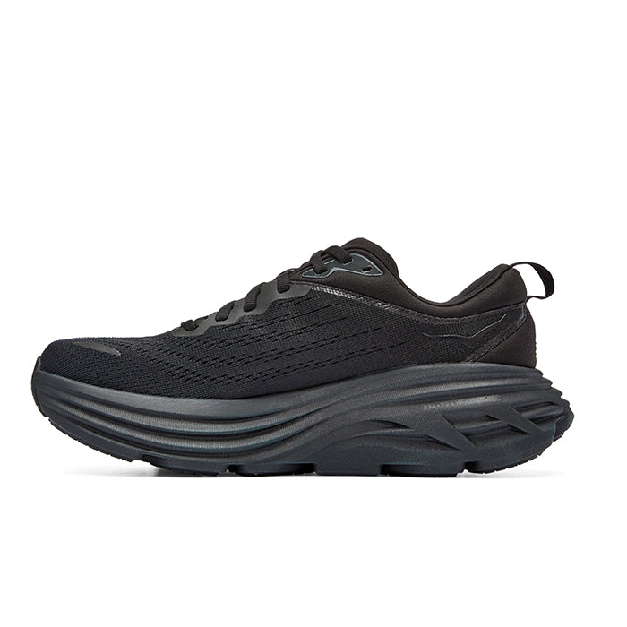 HOKA Women's Bondi 8 Wide Black/Black