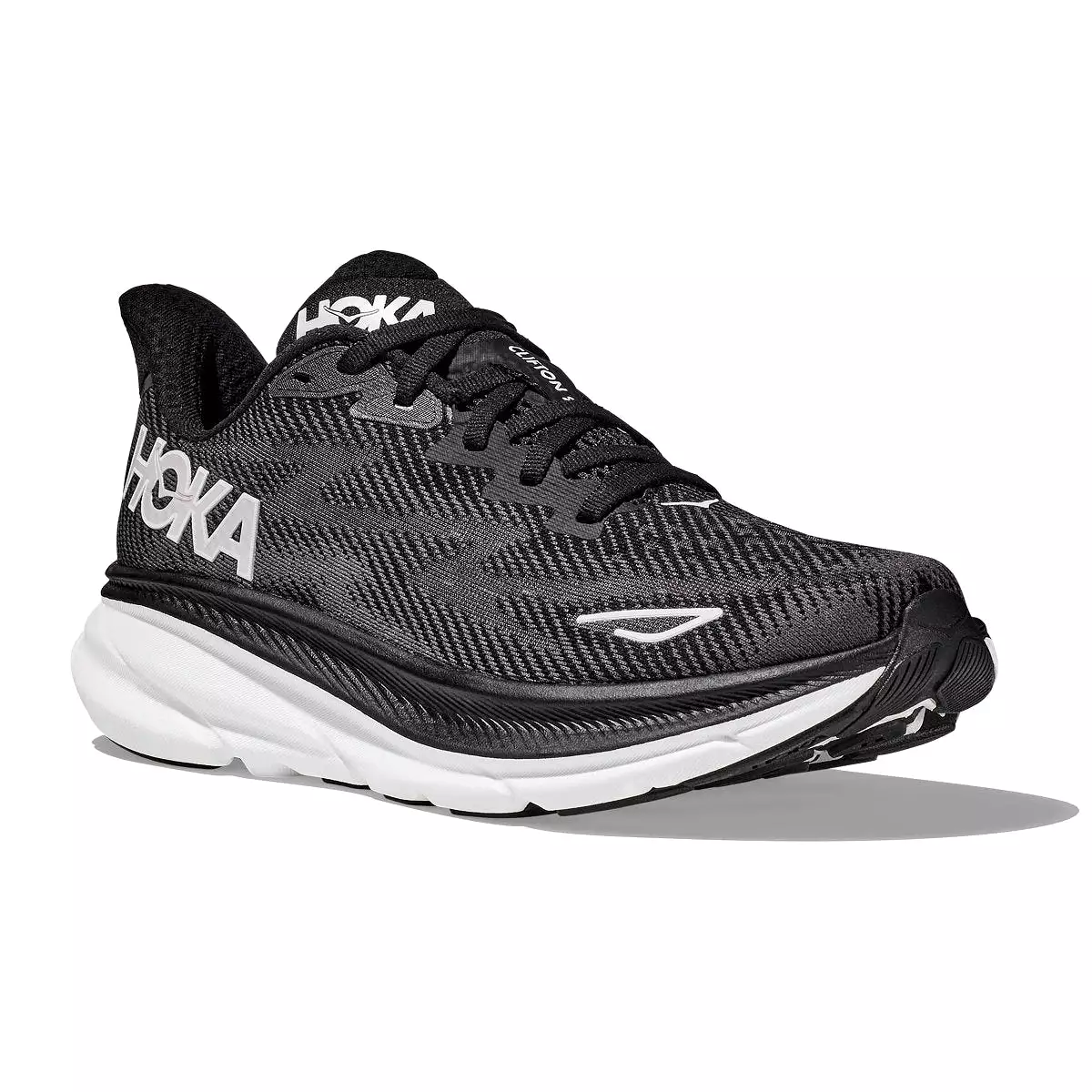 Hoka Women's Clifton 9 Black/White