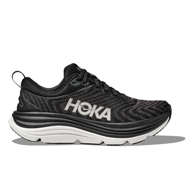 HOKA Women's Gaviota 5 Wide Black/White