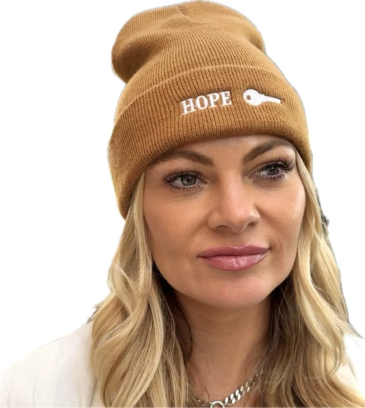 HOPE Beanie by KNOWN SUPPLY + Free HOPE Necklace