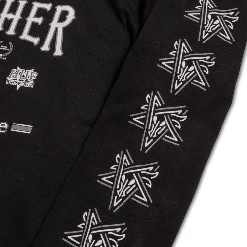 HUF x Thrasher Monteray Long Sleeve T-Shirt Black