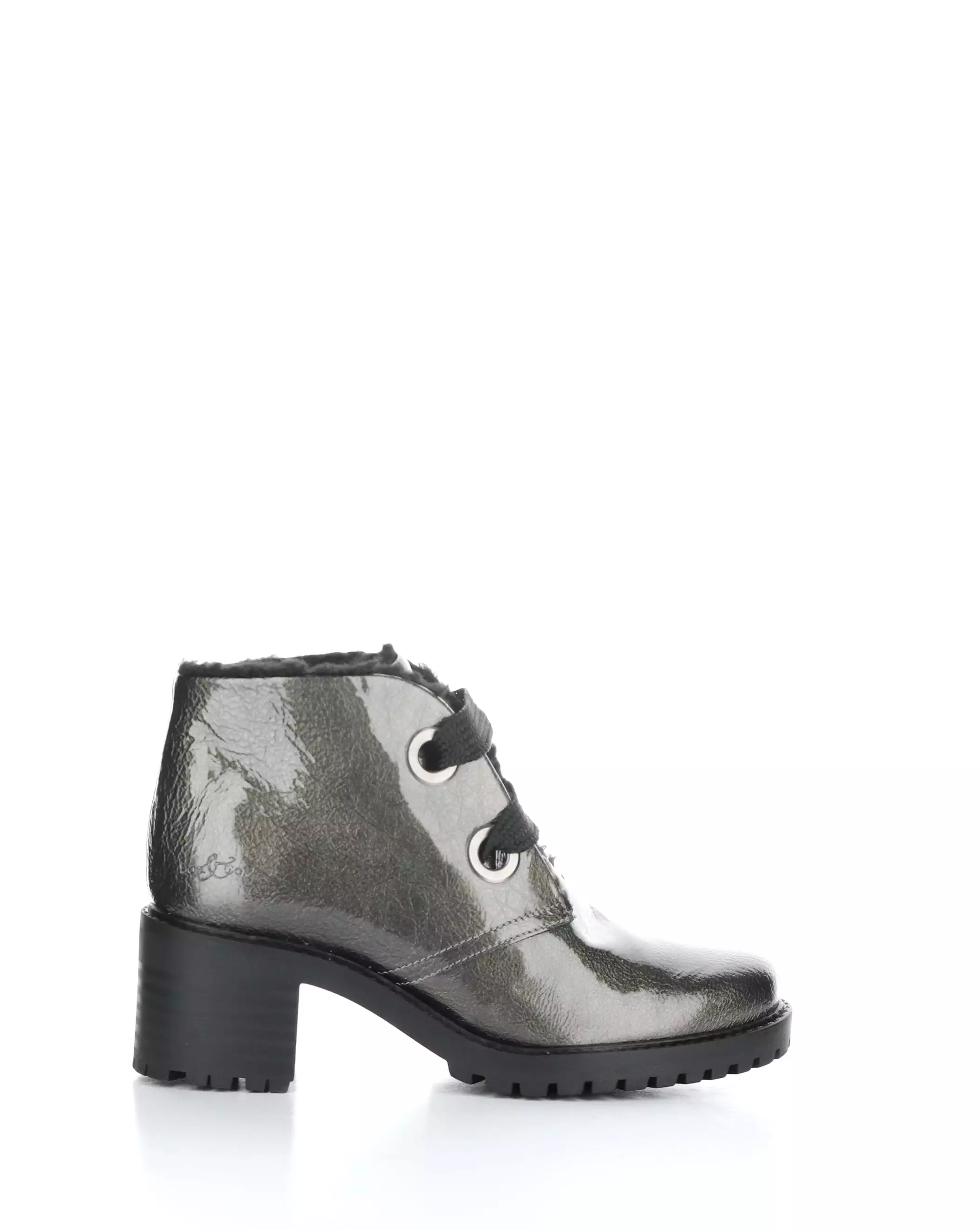 INDEX PEWTER Round Toe Boots