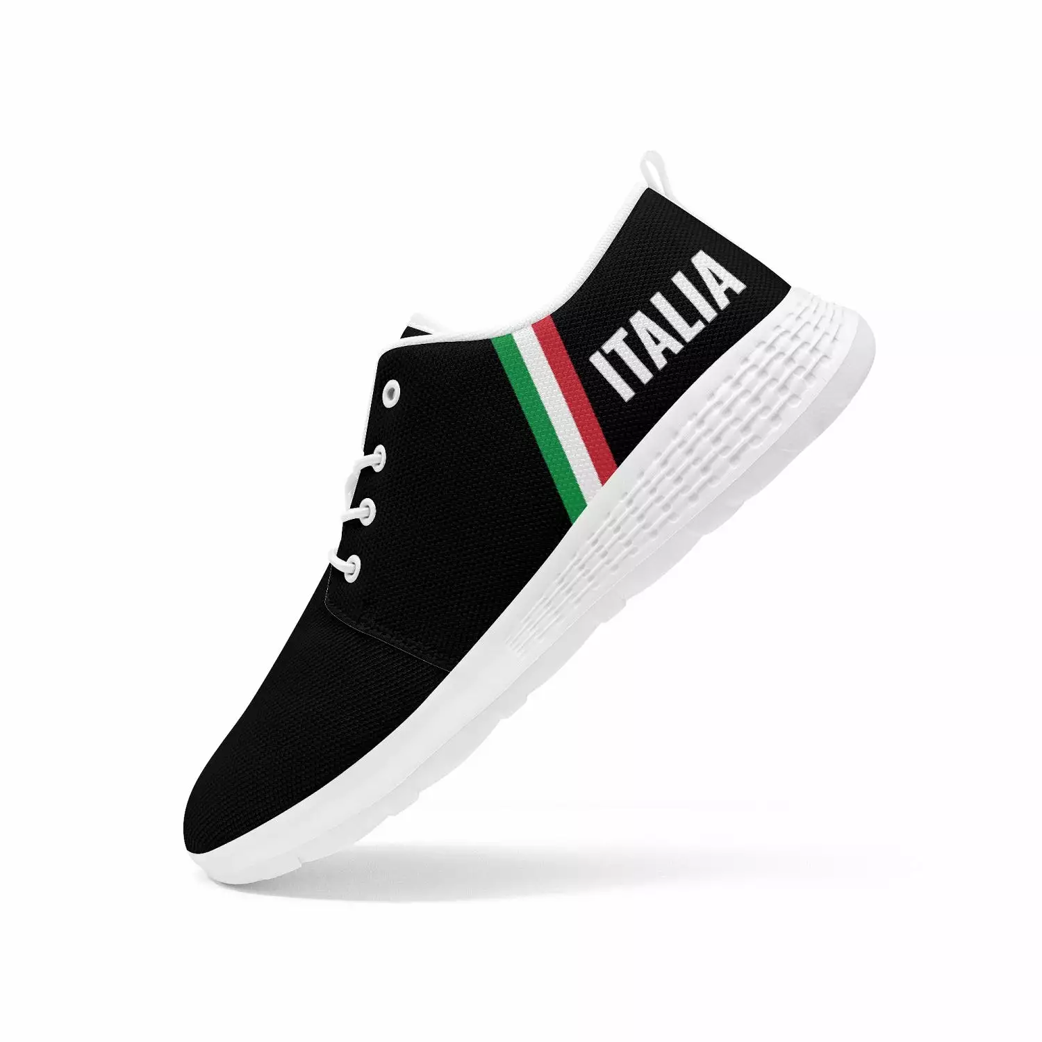 Italy Running Shoes - Forza Italia - Black - men's /women's sizes