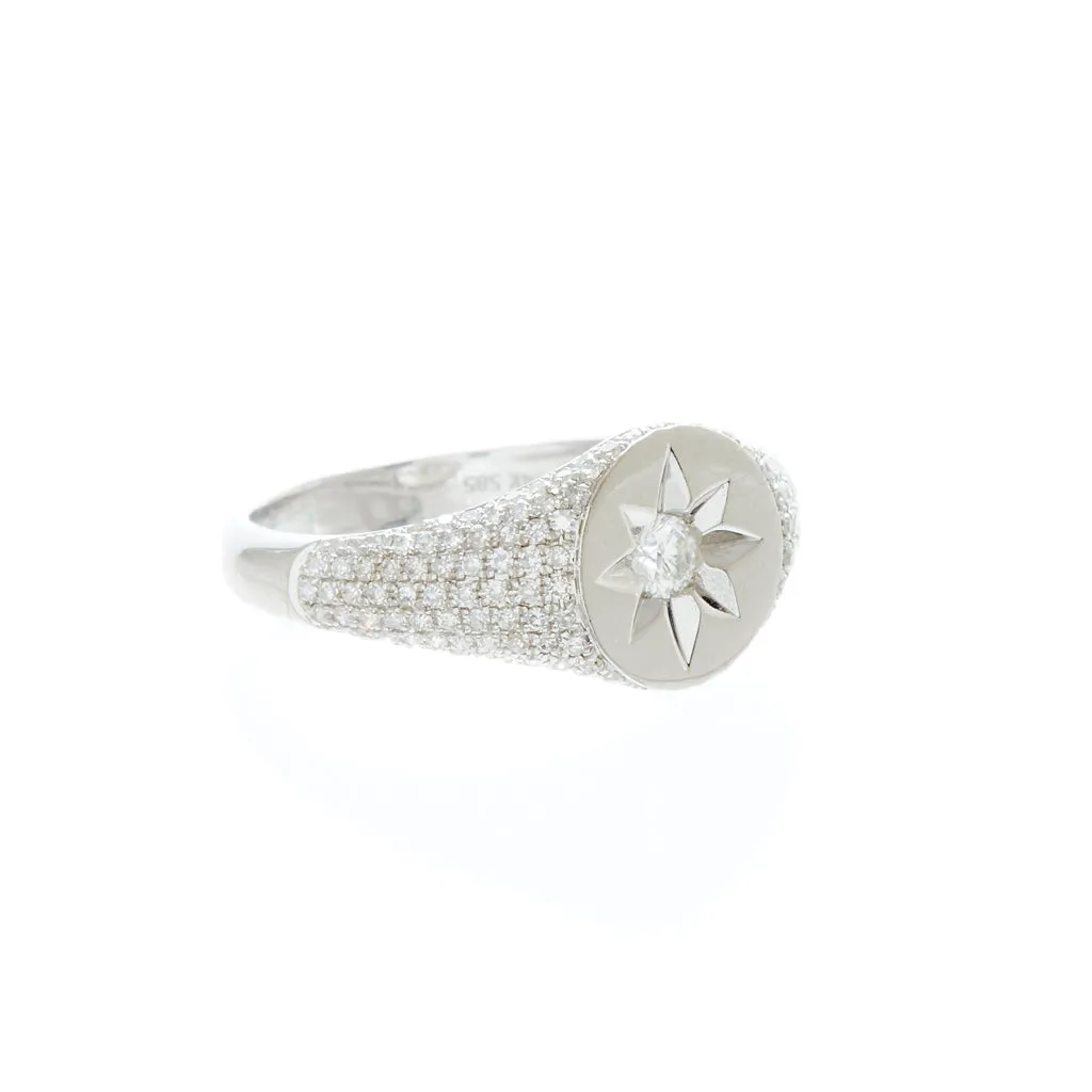 Jodie Sunflower Stamp Ring